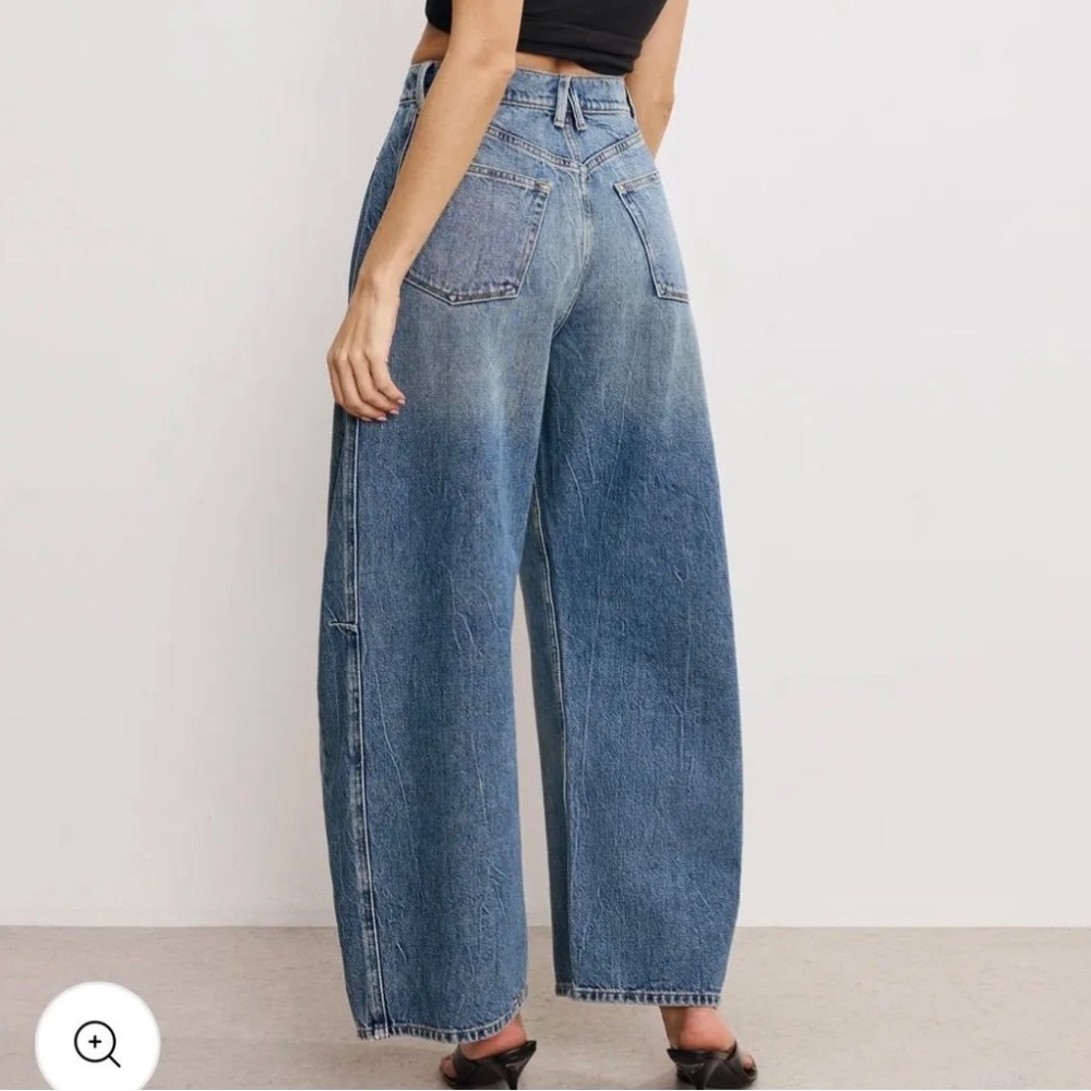 Good American Extreme Barrel Jeans - Picture 3 of 9